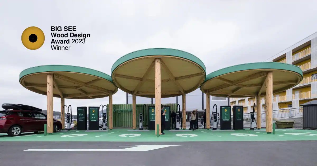Designpris til Greenstation wood